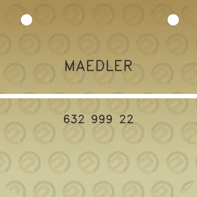 maedler-632-999-22