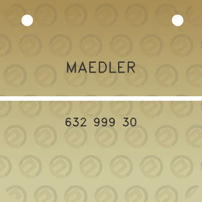 maedler-632-999-30