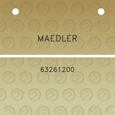 maedler-63261200