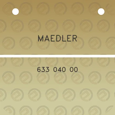 maedler-633-040-00