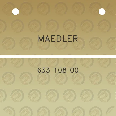 maedler-633-108-00