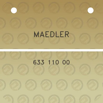 maedler-633-110-00