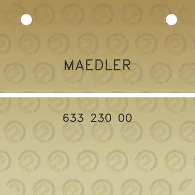 maedler-633-230-00