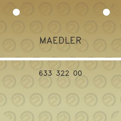 maedler-633-322-00