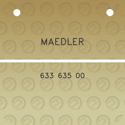 maedler-633-635-00