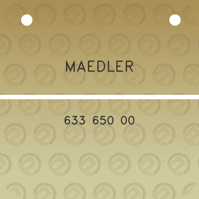 maedler-633-650-00