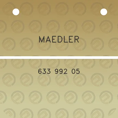 maedler-633-992-05