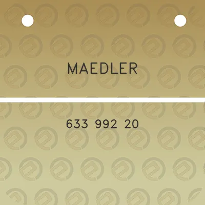 maedler-633-992-20