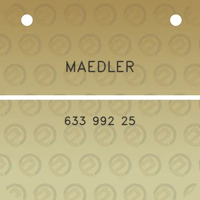 maedler-633-992-25