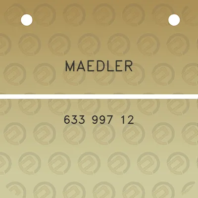 maedler-633-997-12