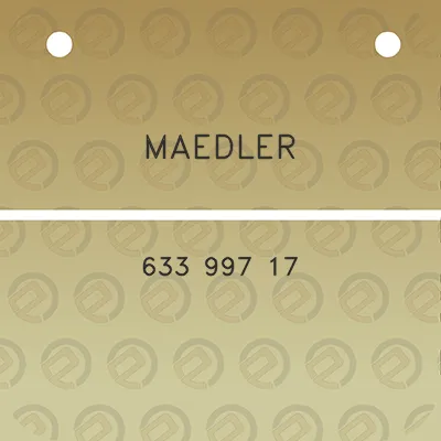 maedler-633-997-17