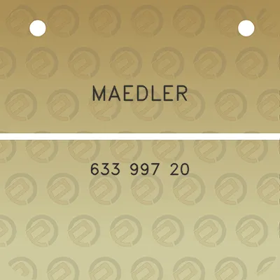 maedler-633-997-20