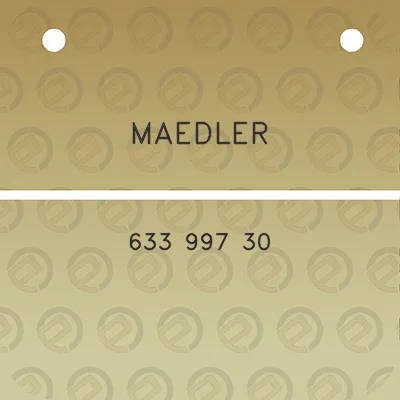 maedler-633-997-30