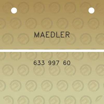 maedler-633-997-60