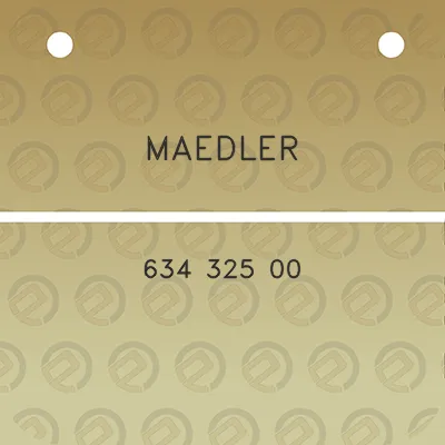 maedler-634-325-00