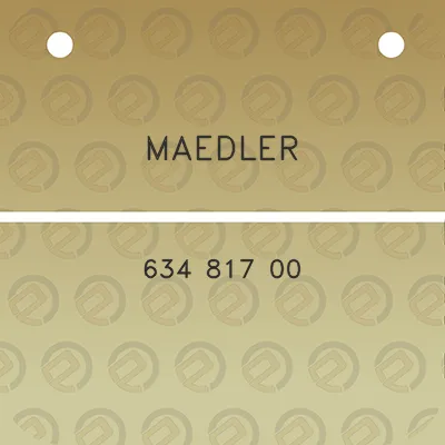 maedler-634-817-00