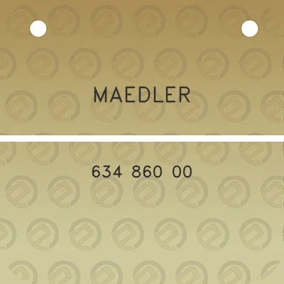 maedler-634-860-00