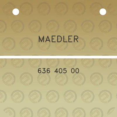 maedler-636-405-00