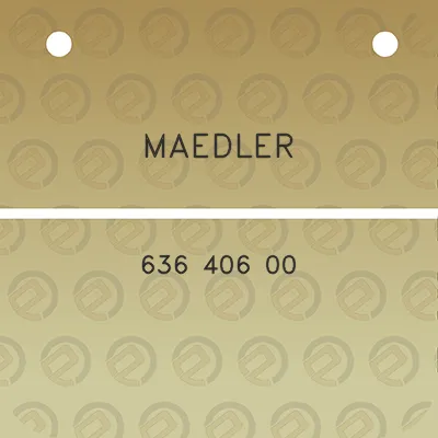 maedler-636-406-00