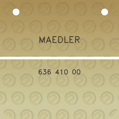 maedler-636-410-00