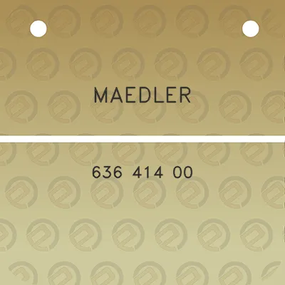 maedler-636-414-00