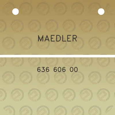 maedler-636-606-00