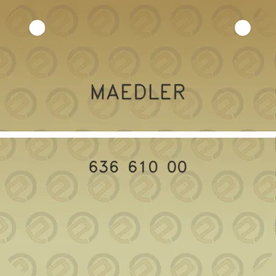 maedler-636-610-00