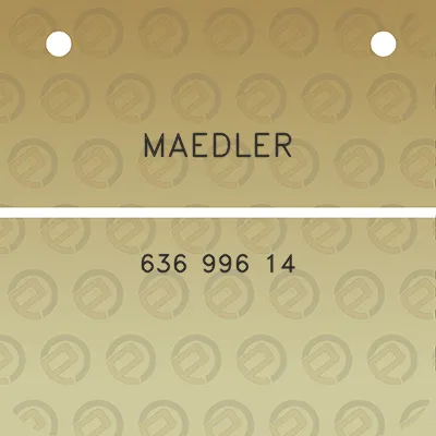 maedler-636-996-14