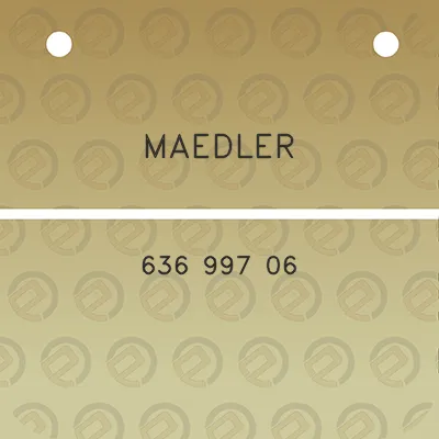 maedler-636-997-06