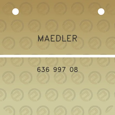 maedler-636-997-08