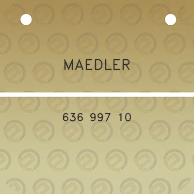 maedler-636-997-10