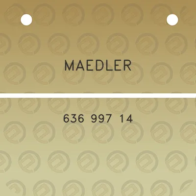 maedler-636-997-14