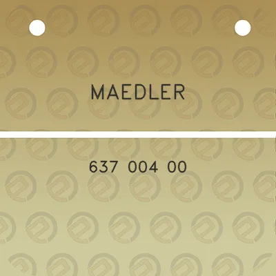 maedler-637-004-00