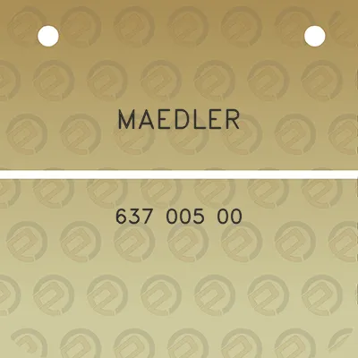 maedler-637-005-00