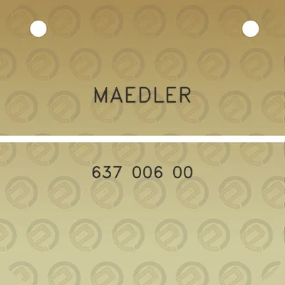 maedler-637-006-00