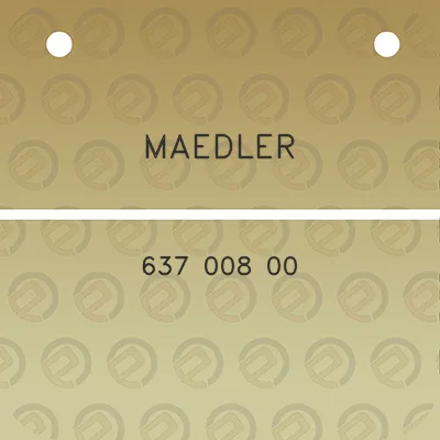 maedler-637-008-00