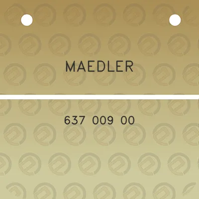 maedler-637-009-00