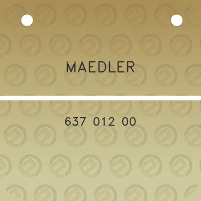 maedler-637-012-00