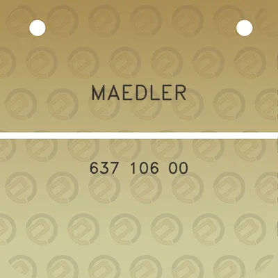 maedler-637-106-00