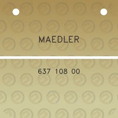 maedler-637-108-00