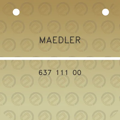 maedler-637-111-00