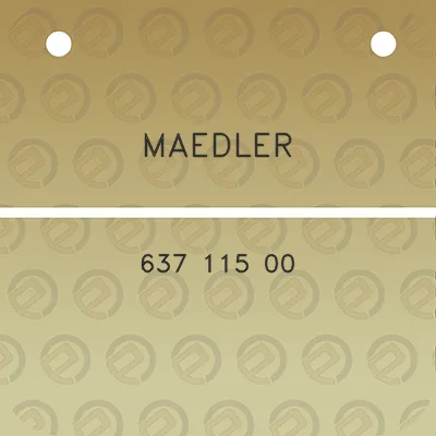 maedler-637-115-00