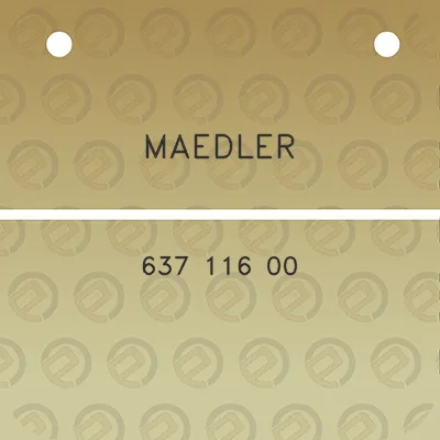 maedler-637-116-00