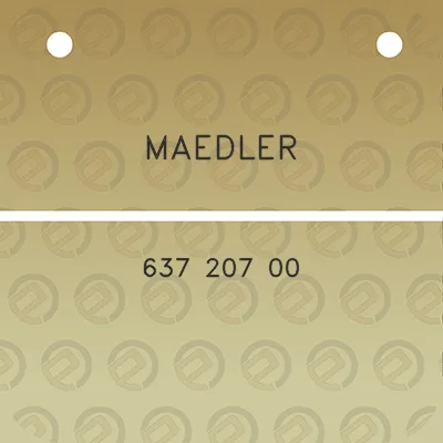 maedler-637-207-00