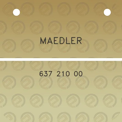 maedler-637-210-00