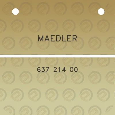 maedler-637-214-00