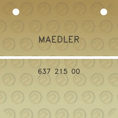 maedler-637-215-00