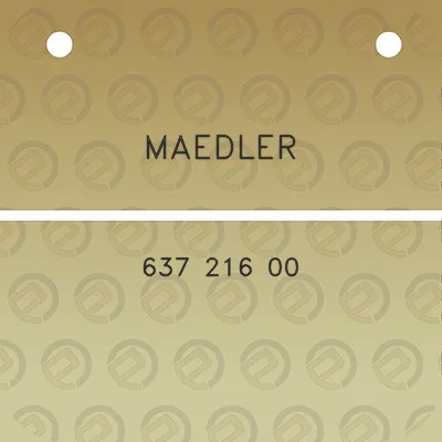 maedler-637-216-00