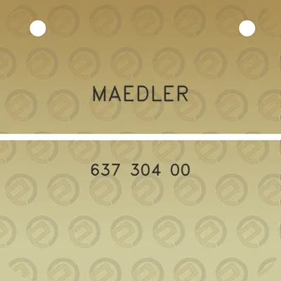 maedler-637-304-00