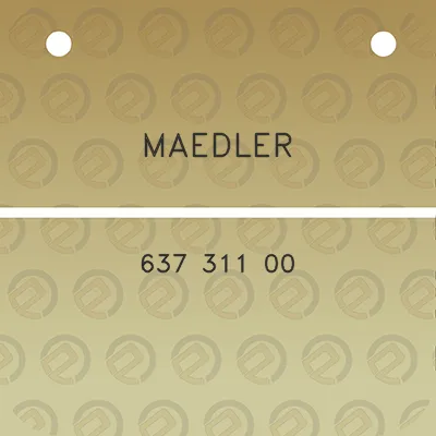 maedler-637-311-00